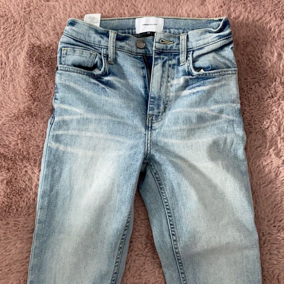 Current/Elliott Denim - Current Elliott Slim Cropped Jeans